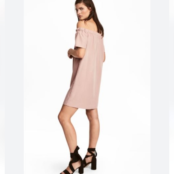 H&M OFF SHOULDER MODAL DRESS - Picture 5 of 5